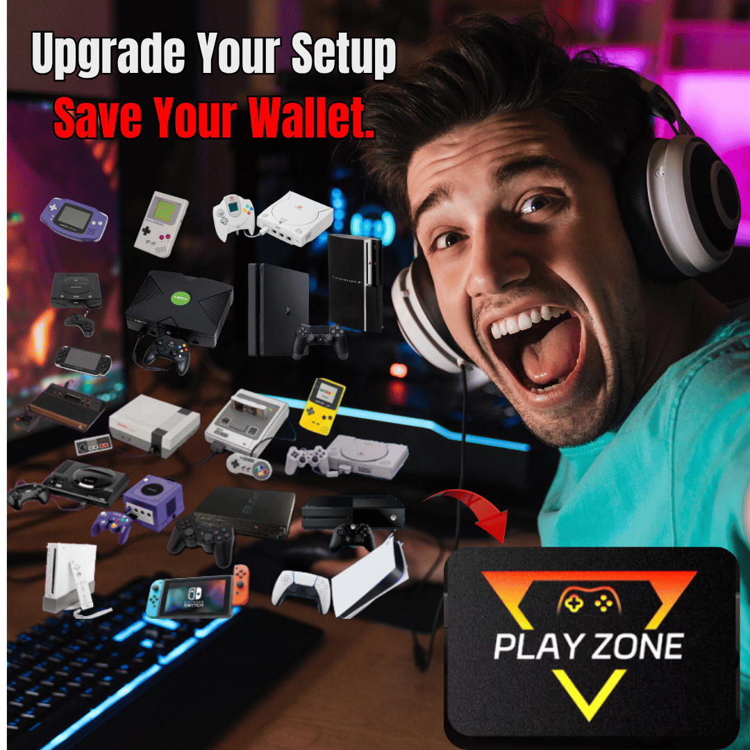 All-in-One Gaming System – Plug & Play in Seconds Playzone™